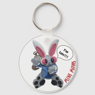 Mini Mons "I'm LATE" Key-chain Keychain
