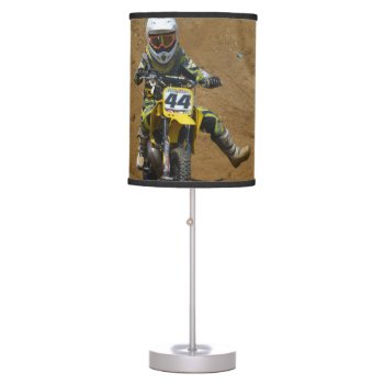 Mini Motocross Table Lamp by ExtremeMotocross at Zazzle