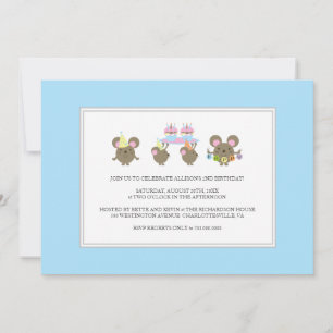 Mini Mouse Birthday Party Invitation