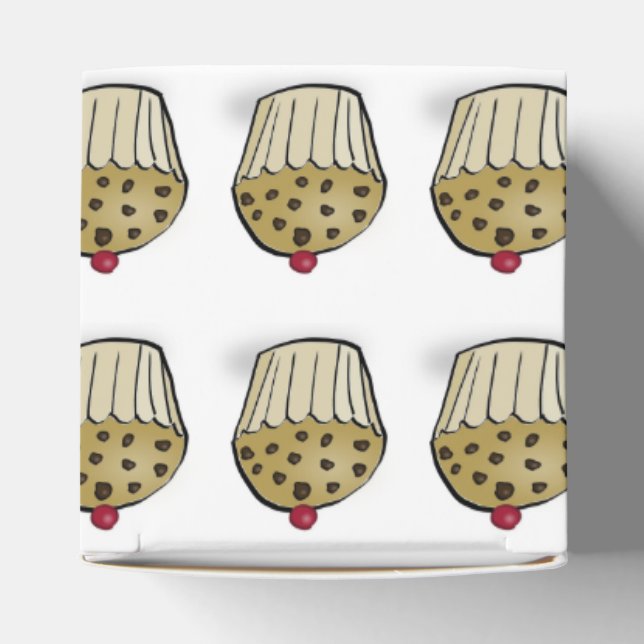 Mini Muffins Favor Boxes (Top)
