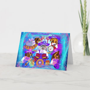 Mini Music Makers Greeting Card