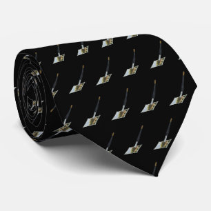 mini painting with paintbrush artists neck tie