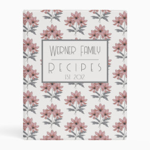 Mini Personalized Recipe Binder