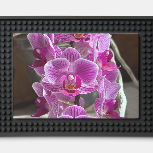 Mini Phalaenopsis Sogo Vivien Purple Orchid Flower Bar Mat