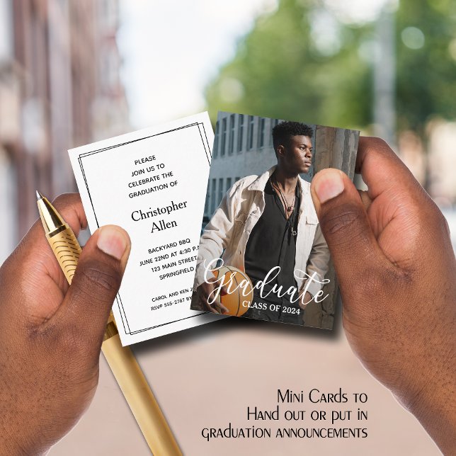 MINI Photo Graduation Invitations (Creator Uploaded)