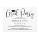 Mini Photo Joint Graduation Party Invitation Card