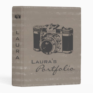 Mini Photography Photo Portfolio Personalized Binder