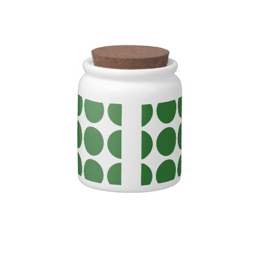 Mini Polka Dots Candy Jar Zazzle