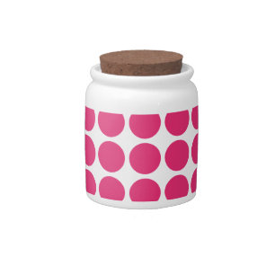 Mini Polka Dots Candy Jar