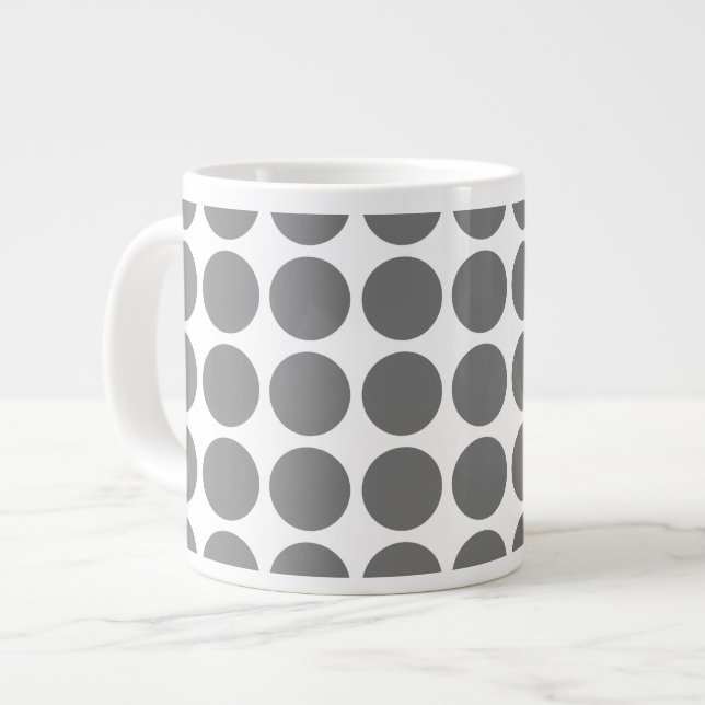 Mini Polka Dots Jumbo Mug (Front Left)