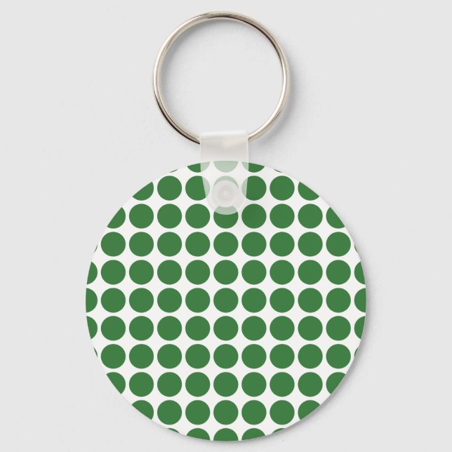Mini Polka Dots Keychain (Front)
