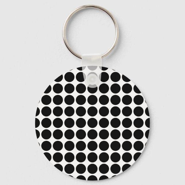 Mini Polka Dots Keychain (Front)
