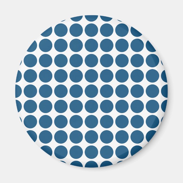 Mini Polka Dots Magnet (Front)