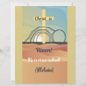 Mini Poster with bible verse & desert background (Front)