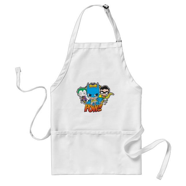 Mini Pow Adult Apron (Front)