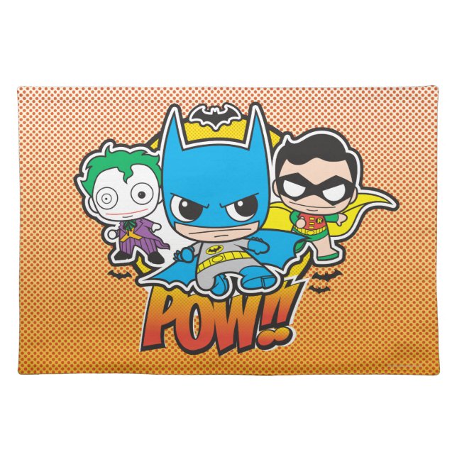 Mini Pow Cloth Placemat (Front)