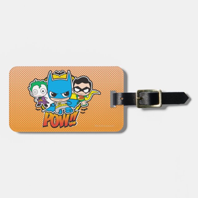 Mini Pow Luggage Tag (Front Horizontal)