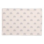 Mini Rainbow Pattern Reversable Kids Bedroom Pillow Case