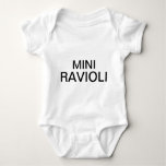 Mini Ravioli Baby Bodysuit at Zazzle