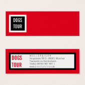 Mini red black white (Front & Back)