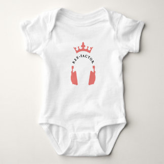 Mini Rex fan baby grow Baby Bodysuit