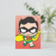 Mini Robin Postcard | Zazzle