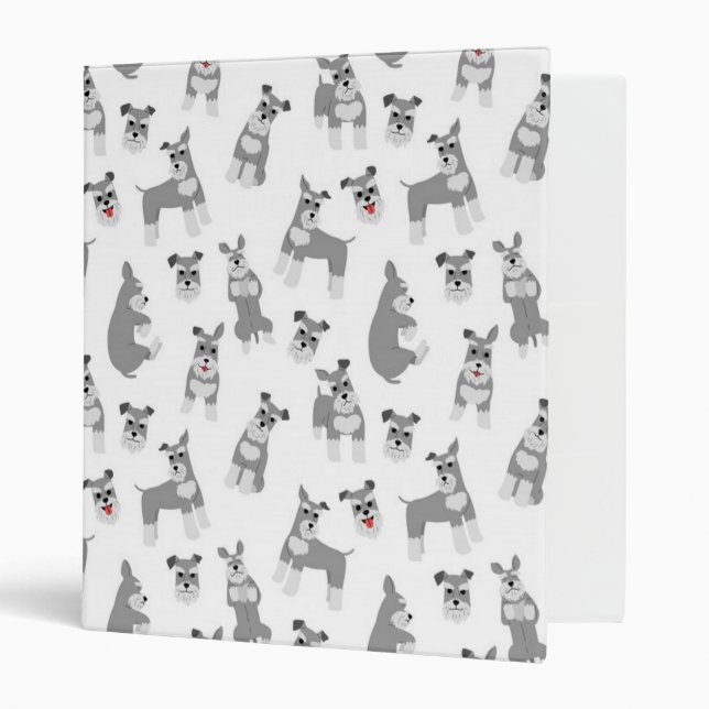 Mini Schnauzer Binder (Front/Inside)