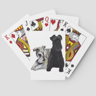 Mini schnauzer cards