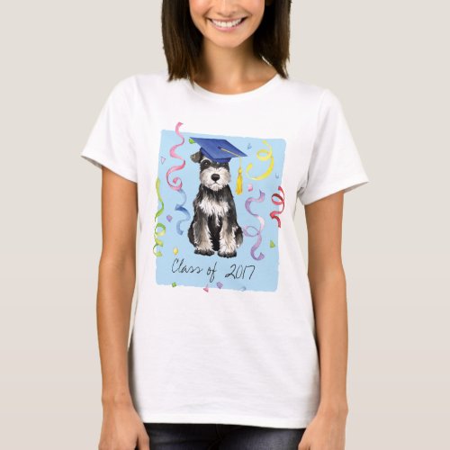 Mini Schnauzer Graduate T_Shirt