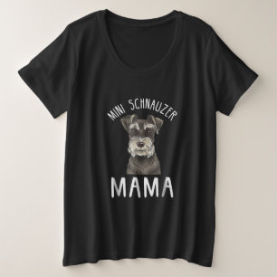 Mini Schnauzer Mom Shirt Mini Schnauzer Mama