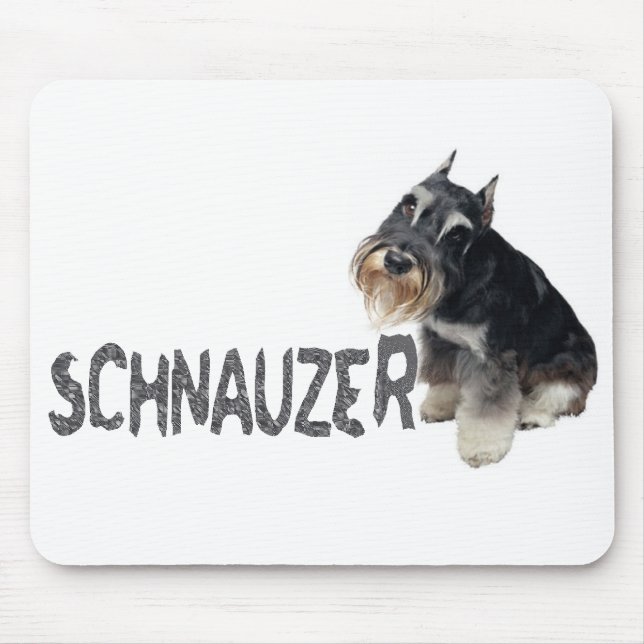 Mini Schnauzer Mouse Pad (Front)