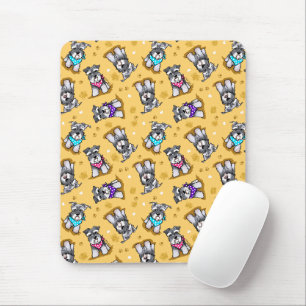 Mini Schnauzer Sunshine KiniArt Mouse Pad