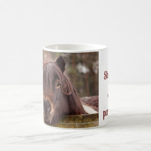  mini Shetland, huge personality's mug