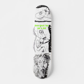 Mini skateboard Designed by Mystery Revolver Deck
