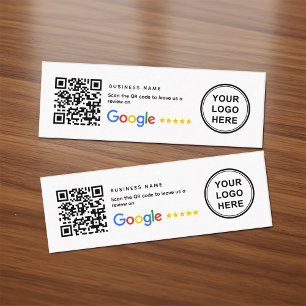 Mini Small QR Code Google Review Business Inserts