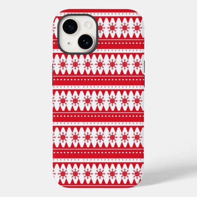 Mini Snowflakes Phone Case (Back)