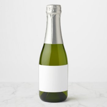 Mini Sparkling Wine Bottle Label by photographybydebbie at Zazzle