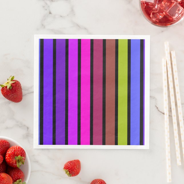 Mini Spectrum 2 Paper Dinner Napkins (Insitu)