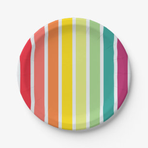 Mini Spectrum Paper Plates