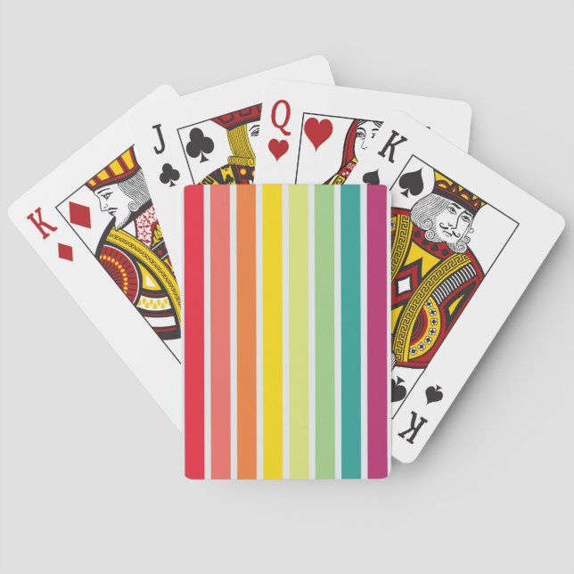Mini Spectrum Poker Cards (Back)