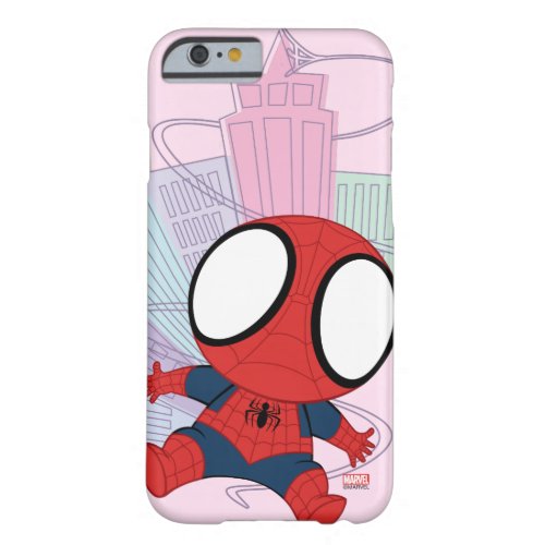 Mini Spider_Man  City Graphic Barely There iPhone 6 Case