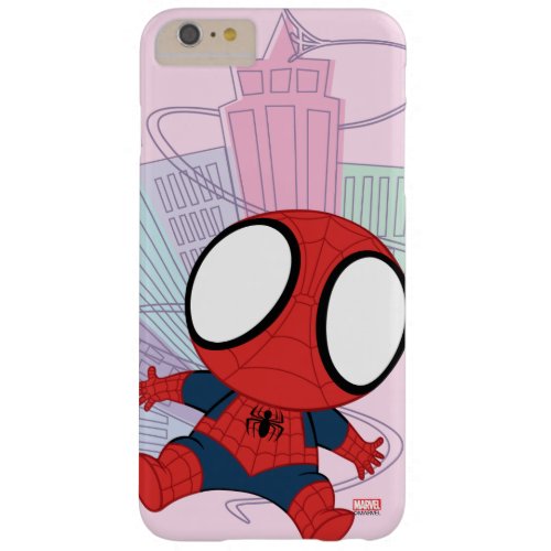 Mini Spider_Man  City Graphic Barely There iPhone 6 Plus Case