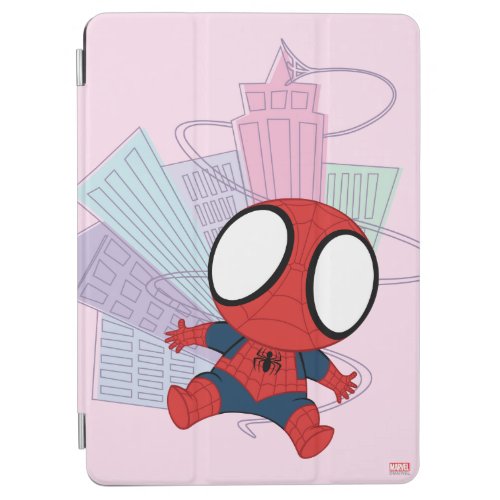 Mini Spider_Man  City Graphic iPad Air Cover