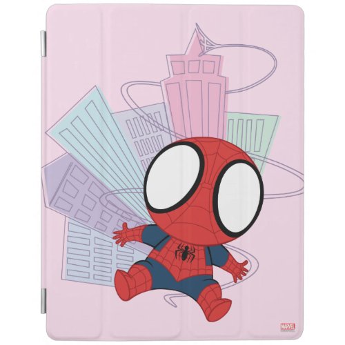 Mini Spider_Man  City Graphic iPad Smart Cover