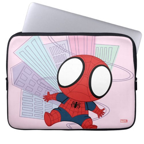 Mini Spider_Man  City Graphic Laptop Sleeve