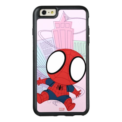 Mini Spider_Man  City Graphic OtterBox iPhone 66s Plus Case