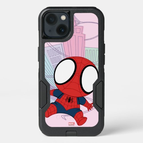 Mini Spider_Man  City Graphic iPhone 13 Case