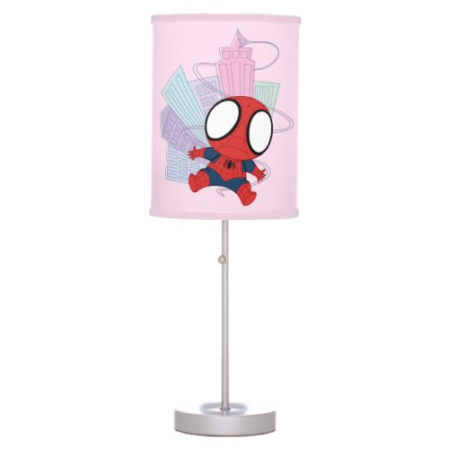 Mini Spider_Man  City Graphic Table Lamp