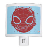 Mini Spider-Man Grunge Graphic Night Light (Front)