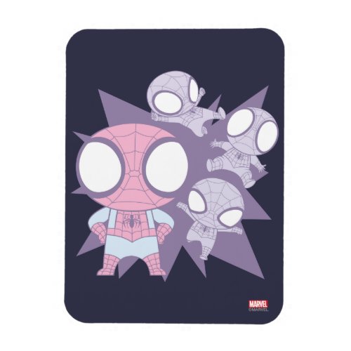 Mini Spider_Man Poses Magnet